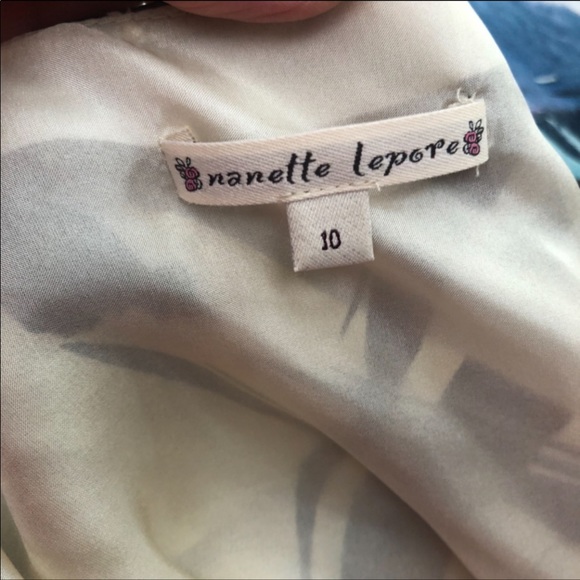 Nanette Lepore Sleeveless Size 10 Silk Blouse - Picture 10 of 11